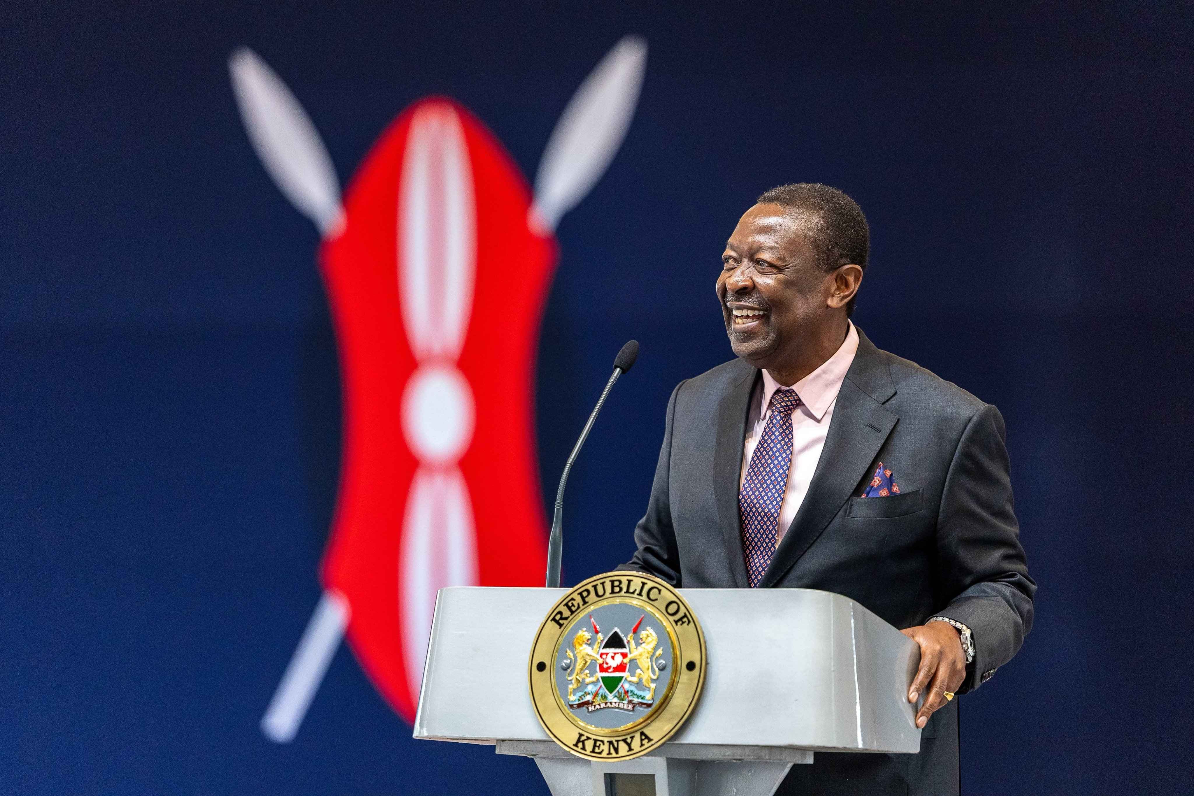 File image of Prime Cabinet Secretary Musalia Mudavadi.